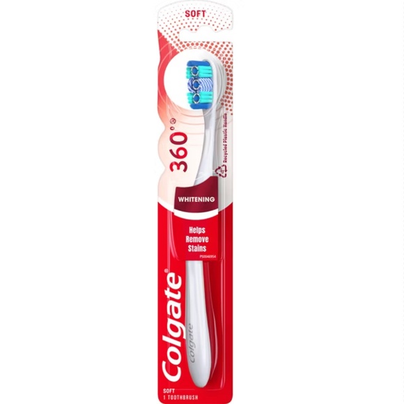 Bundle of 5-Colgate 360 Optic White Whitening Manual Toothbrush - Soft - Picture 9 of 17
